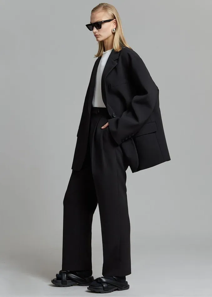 Women The Frankie Shop Outerwear Bea Blazer Black