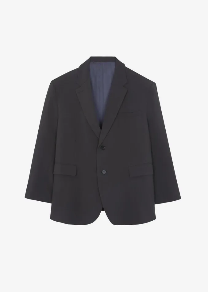 Women The Frankie Shop Outerwear Brooklyn Blazer Charcoal