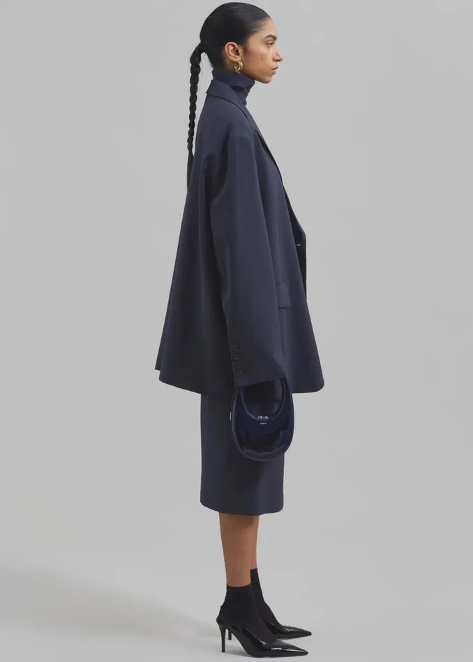 Women The Frankie Shop Outerwear Brooklyn Blazer Navy