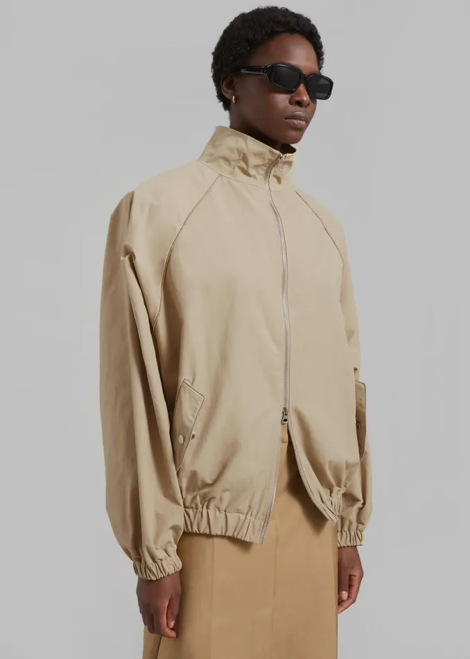 Women The Frankie Shop Outerwear Carlisle Light Jacket Beige