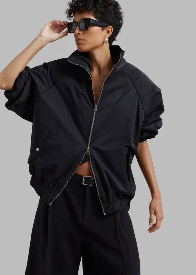 Women The Frankie Shop Outerwear Carlisle Light Jacket Black