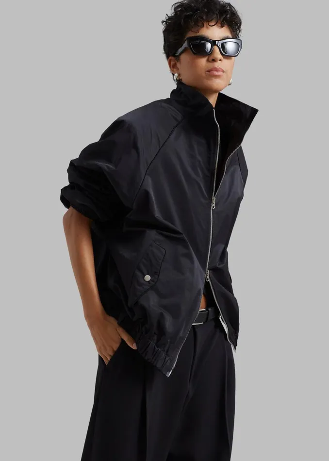 Women The Frankie Shop Outerwear Carlisle Light Jacket Black