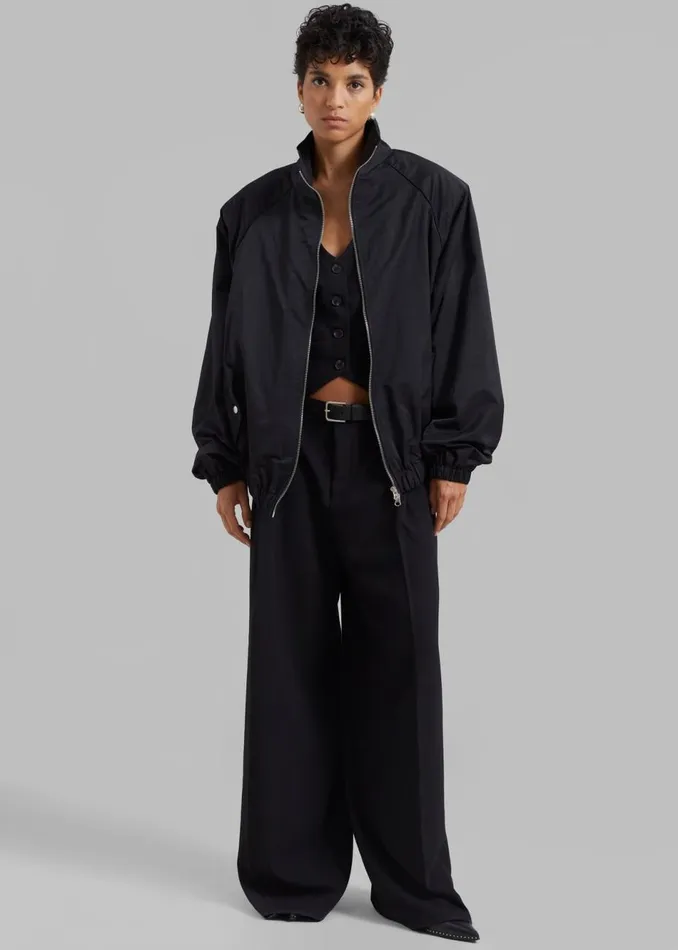 Women The Frankie Shop Outerwear Carlisle Light Jacket Black