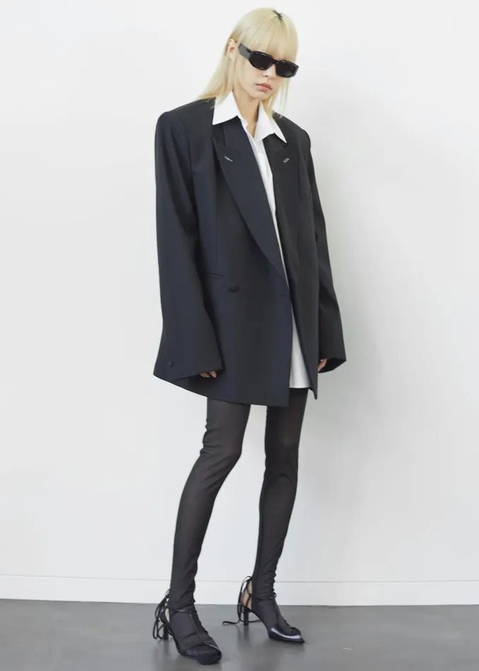 Women The Frankie Shop Outerwear Cheyenne Padded Blazer Black