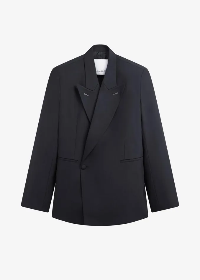 Women The Frankie Shop Outerwear Cheyenne Padded Blazer Black