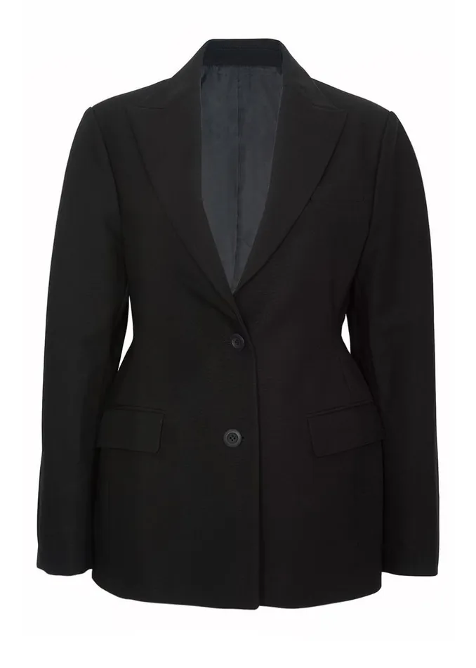 Women The Frankie Shop Outerwear Colette Hourglass Blazer Black