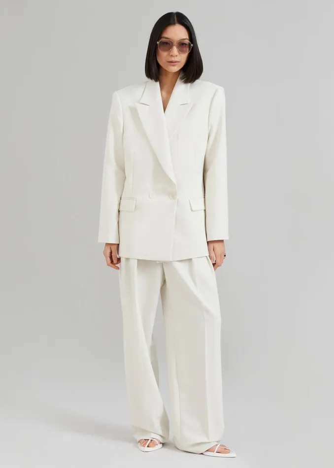 Women The Frankie Shop Outerwear Corrin Blazer Ivory