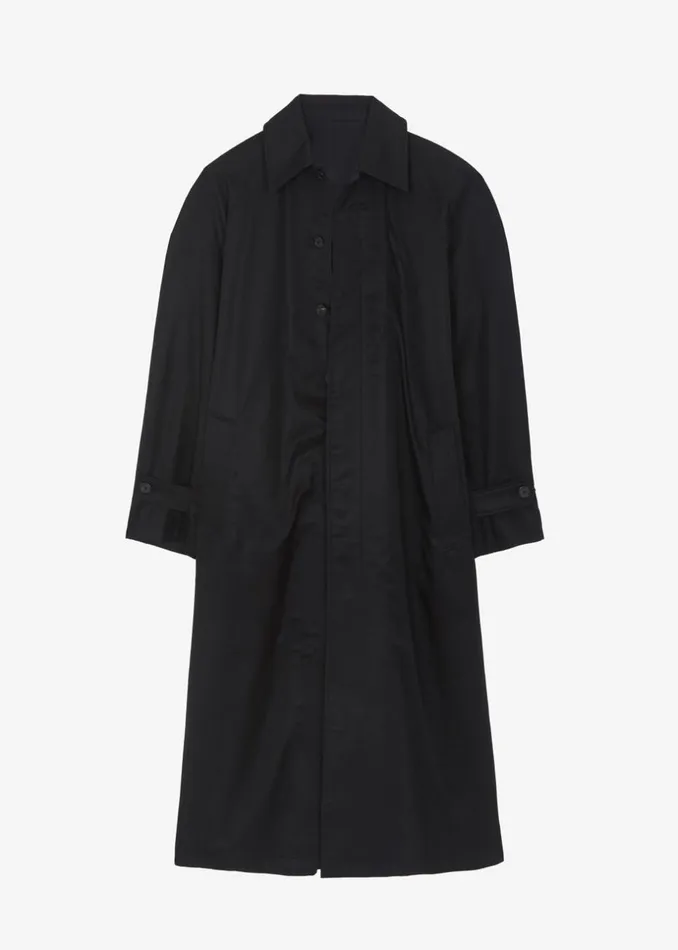 Women The Frankie Shop Outerwear Decima Trench Coat Black