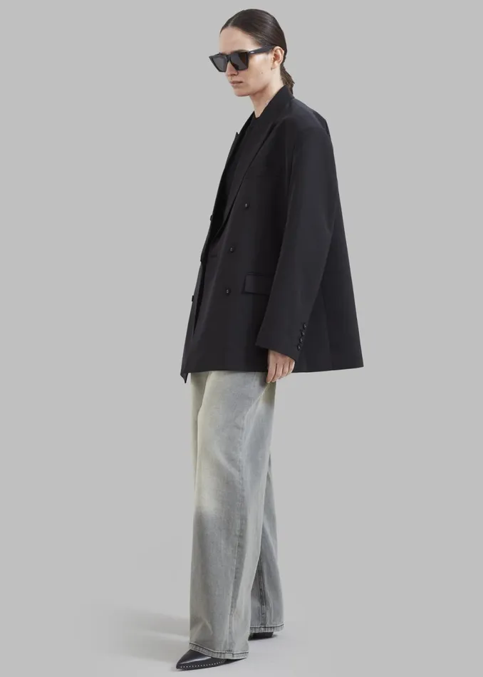 Women The Frankie Shop Outerwear Demi Blazer Black