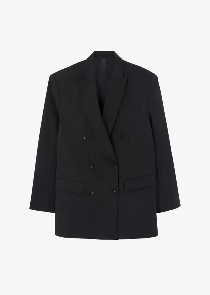 Women The Frankie Shop Outerwear Demi Blazer Black