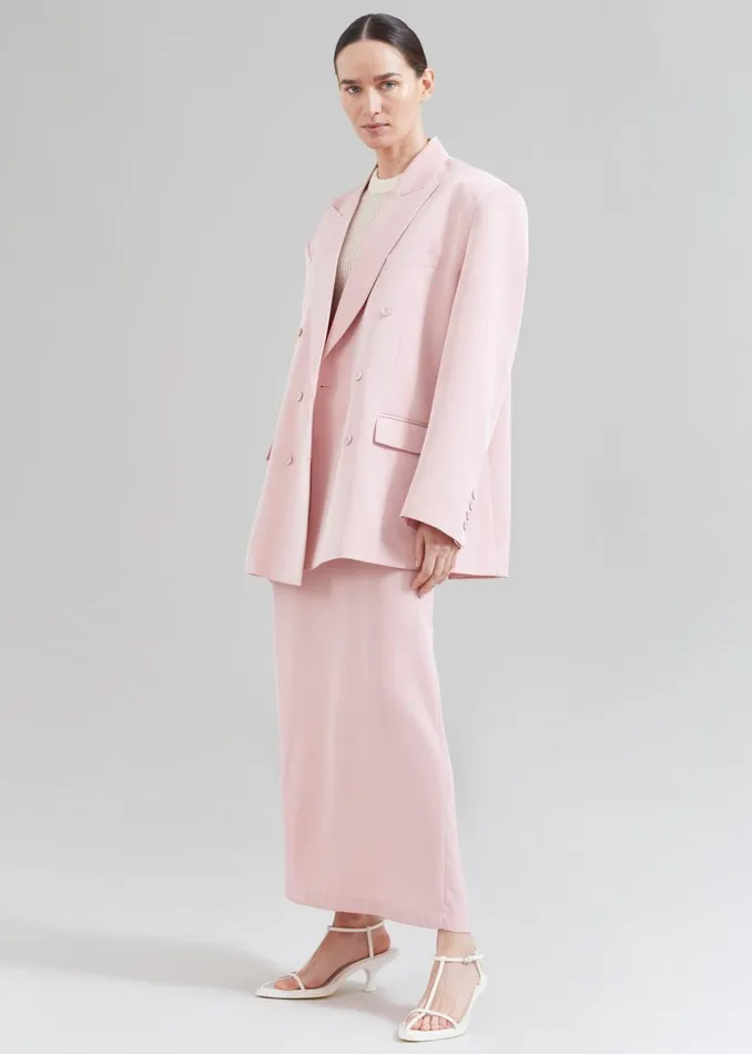 Women The Frankie Shop Outerwear Demi Blazer Pink