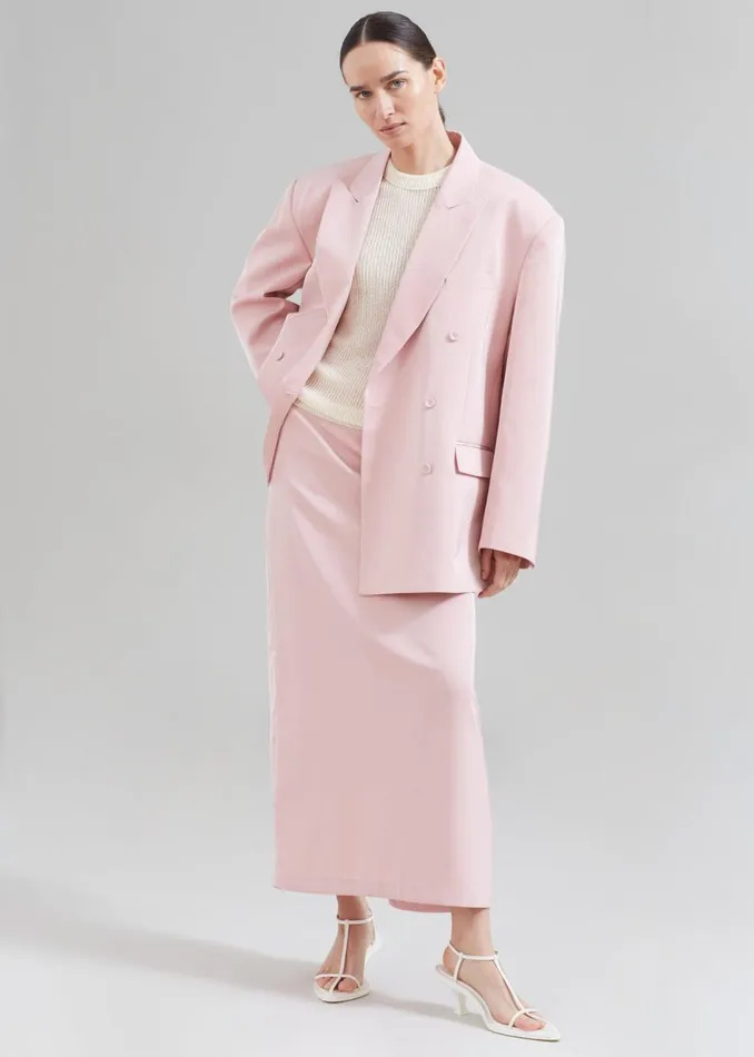 Women The Frankie Shop Outerwear Demi Blazer Pink