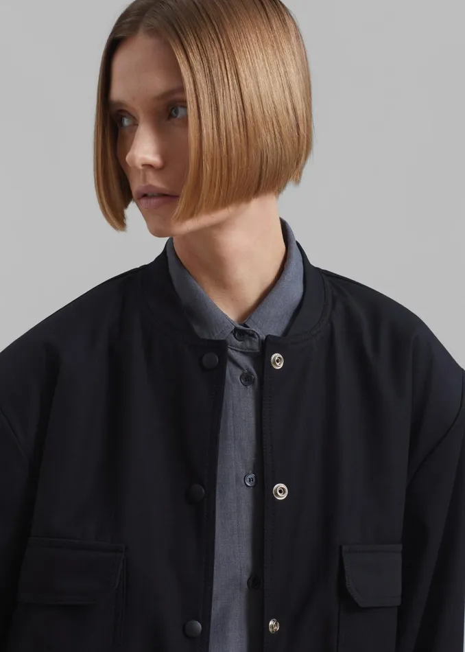 Women The Frankie Shop Outerwear Deryn Bomber Black