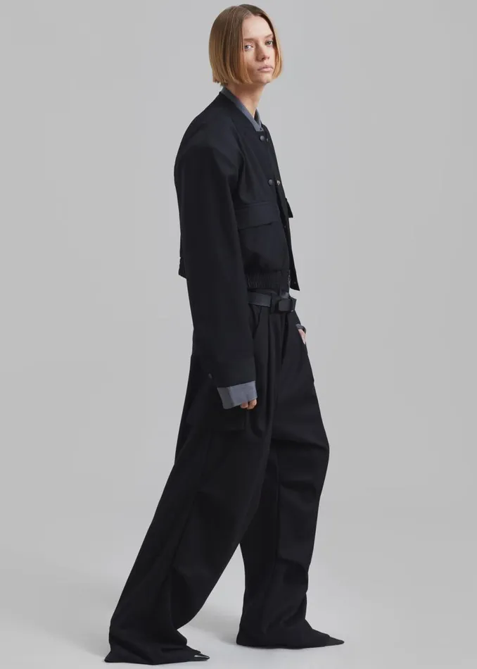 Women The Frankie Shop Outerwear Deryn Bomber Black