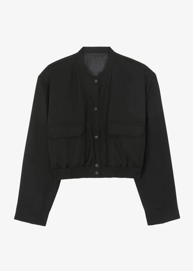Women The Frankie Shop Outerwear Deryn Bomber Black