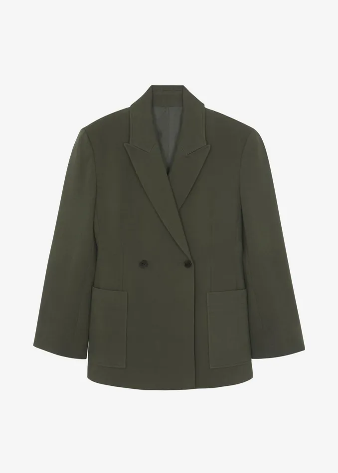 Women The Frankie Shop Outerwear Devon Blazer Khaki