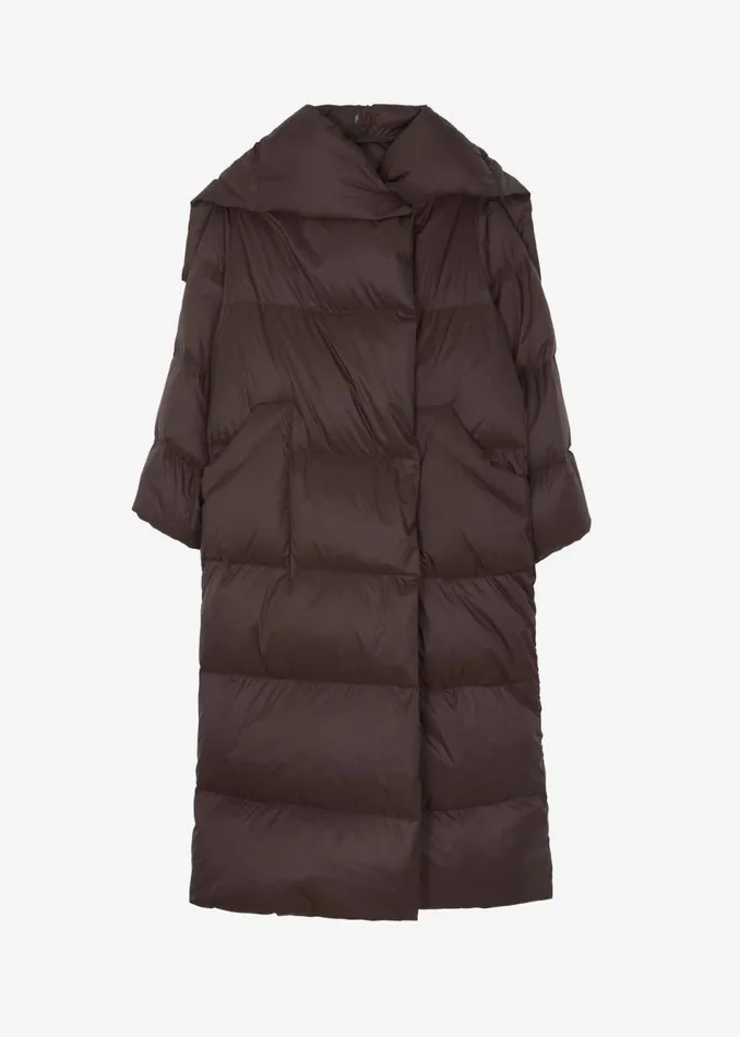 Women The Frankie Shop Outerwear Dover Puffer Coat Brown