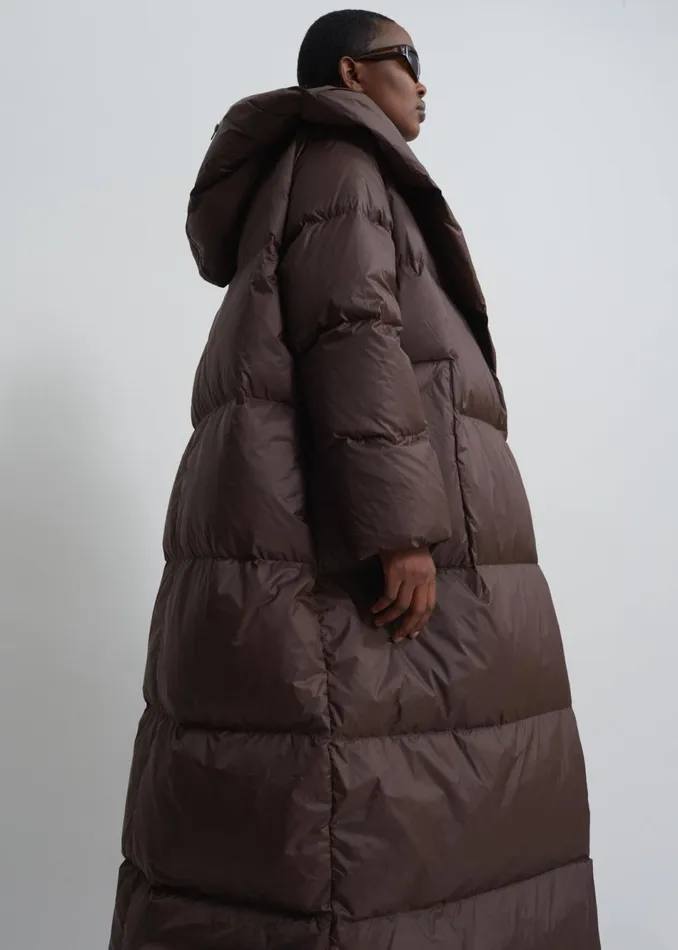 Women The Frankie Shop Outerwear Dover Puffer Coat Brown