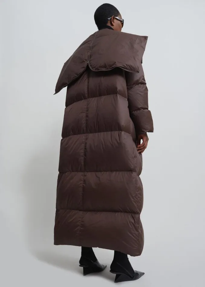 Women The Frankie Shop Outerwear Dover Puffer Coat Brown