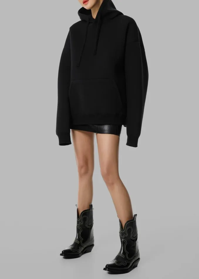 Women The Frankie Shop Outerwear Easton Oversized Hoodie Black
