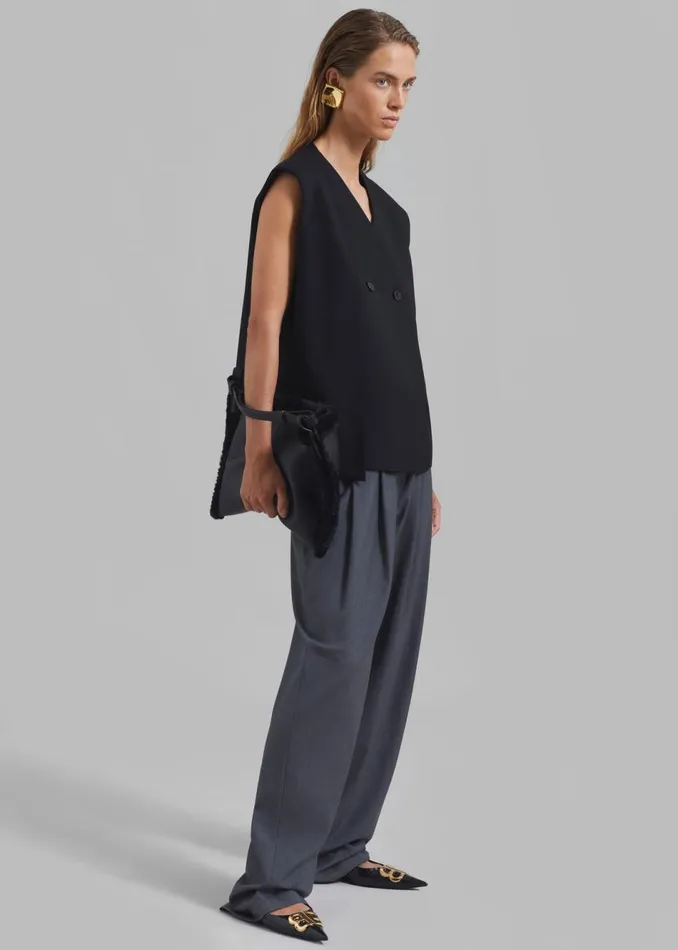 Women The Frankie Shop Outerwear Elvie Vest Black