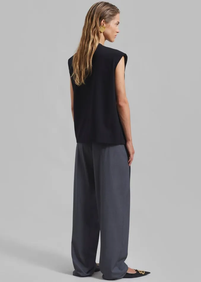 Women The Frankie Shop Outerwear Elvie Vest Black