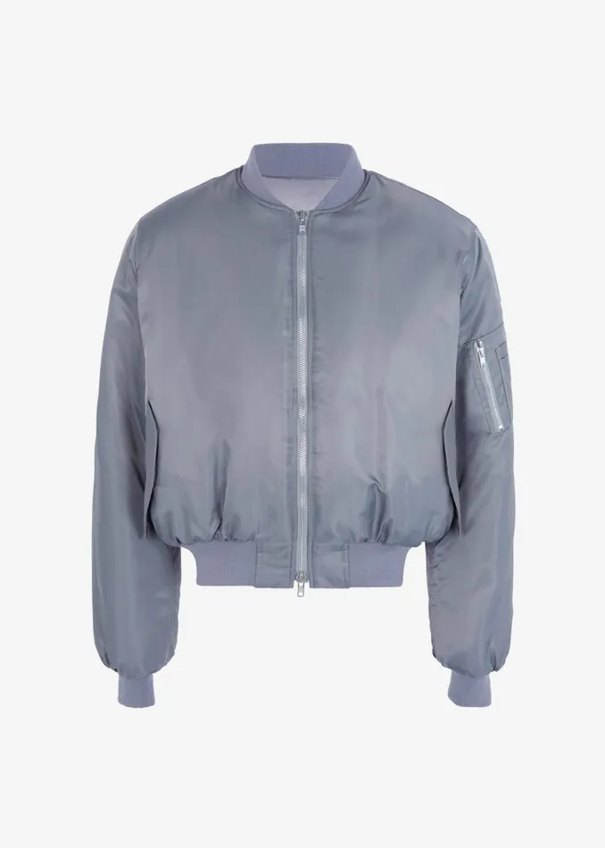 Women The Frankie Shop Outerwear Erina Padded Bomber Grey