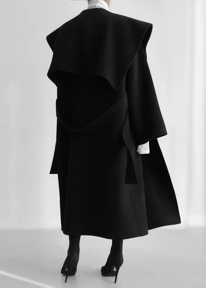 Women The Frankie Shop Outerwear Evelyn Coat Black