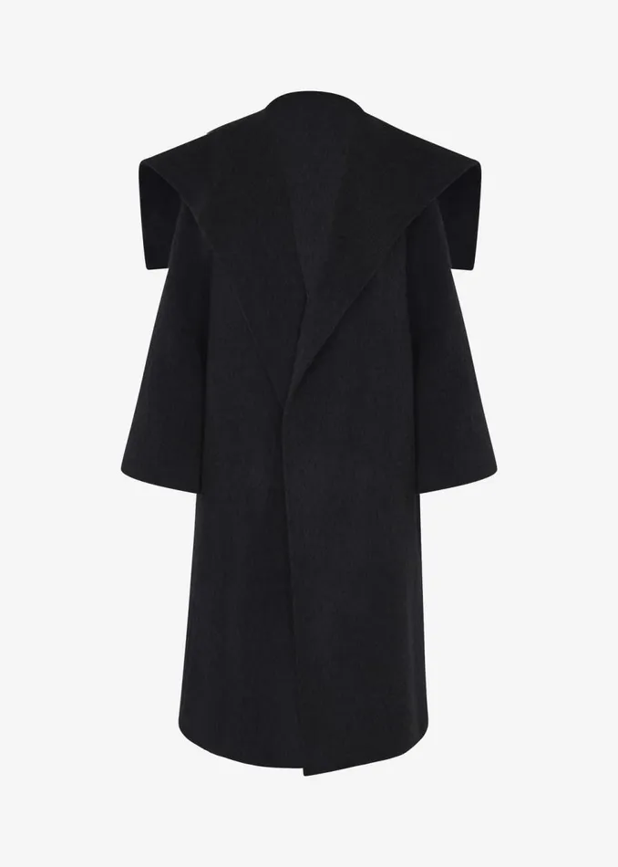 Women The Frankie Shop Outerwear Evelyn Coat Black