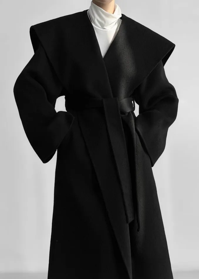 Women The Frankie Shop Outerwear Evelyn Coat Black
