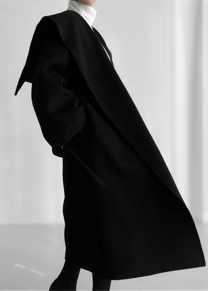 Women The Frankie Shop Outerwear Evelyn Coat Black