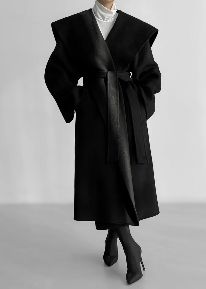 Women The Frankie Shop Outerwear Evelyn Coat Black