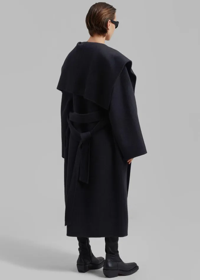 Women The Frankie Shop Outerwear Evelyn Coat Black