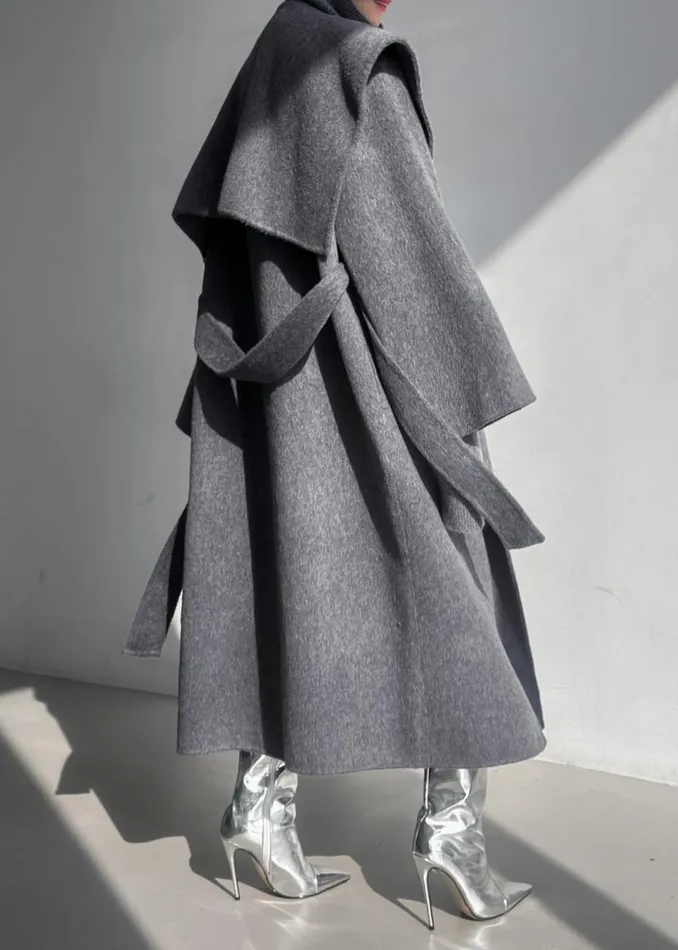 Women The Frankie Shop Outerwear Evelyn Coat Grey