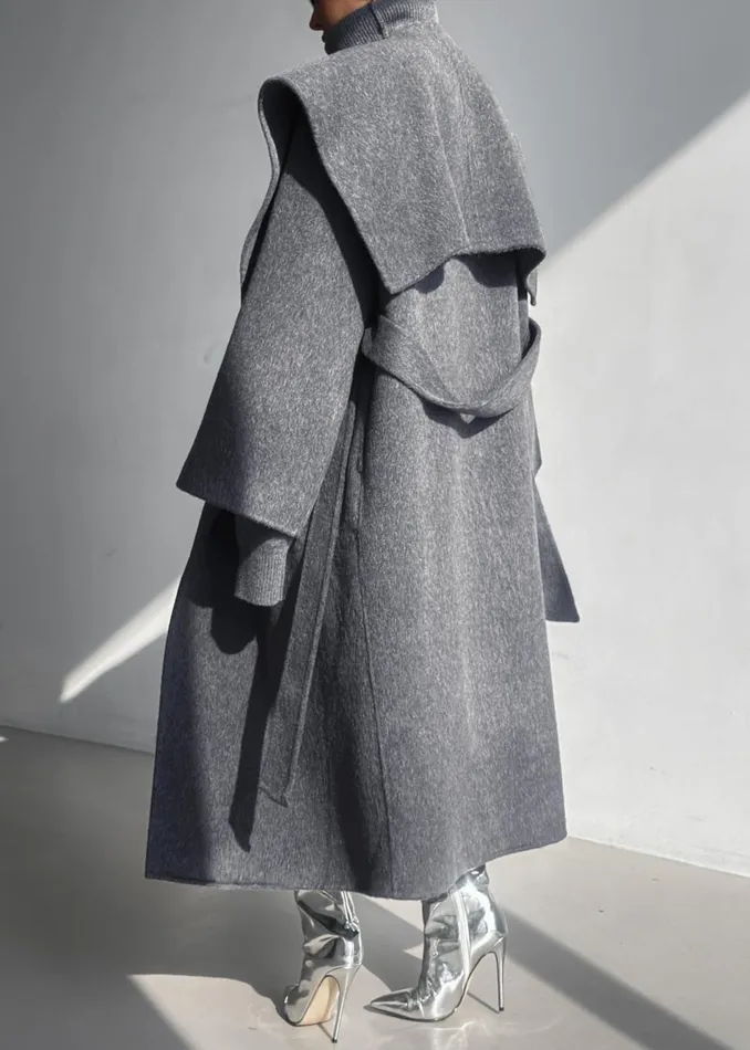 Women The Frankie Shop Outerwear Evelyn Coat Grey