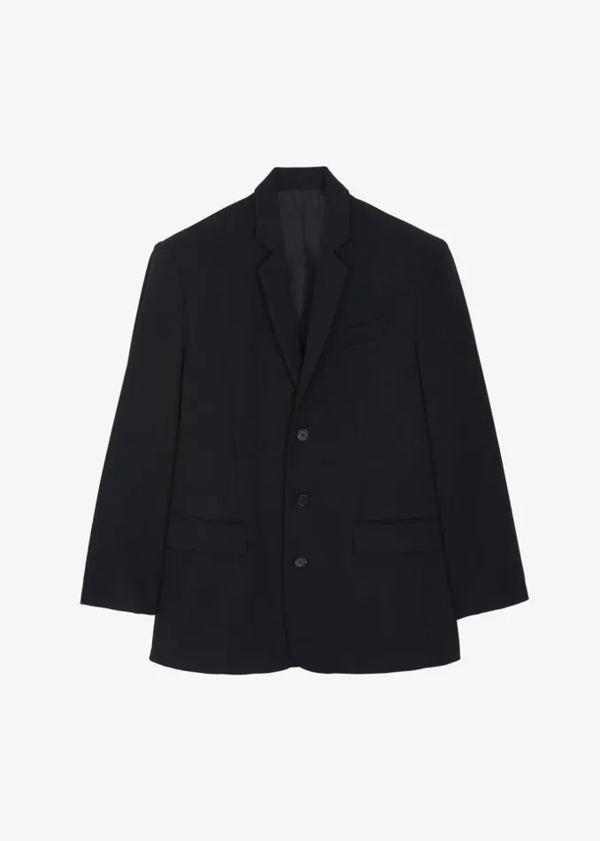 Women The Frankie Shop Outerwear Gelso Oversized Blazer Black