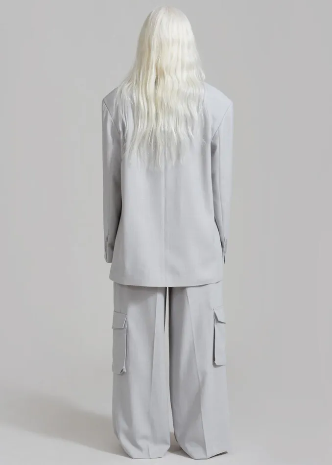 Women The Frankie Shop Outerwear Gladys Blazer Grey