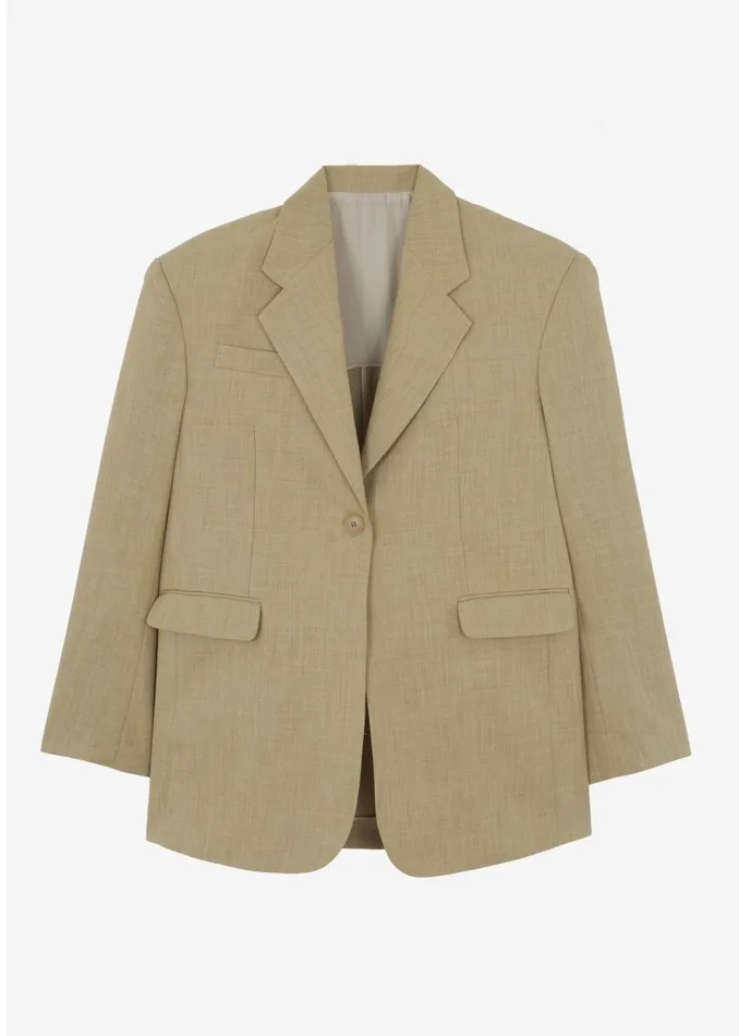 Women The Frankie Shop Outerwear Gladys Blazer Khaki
