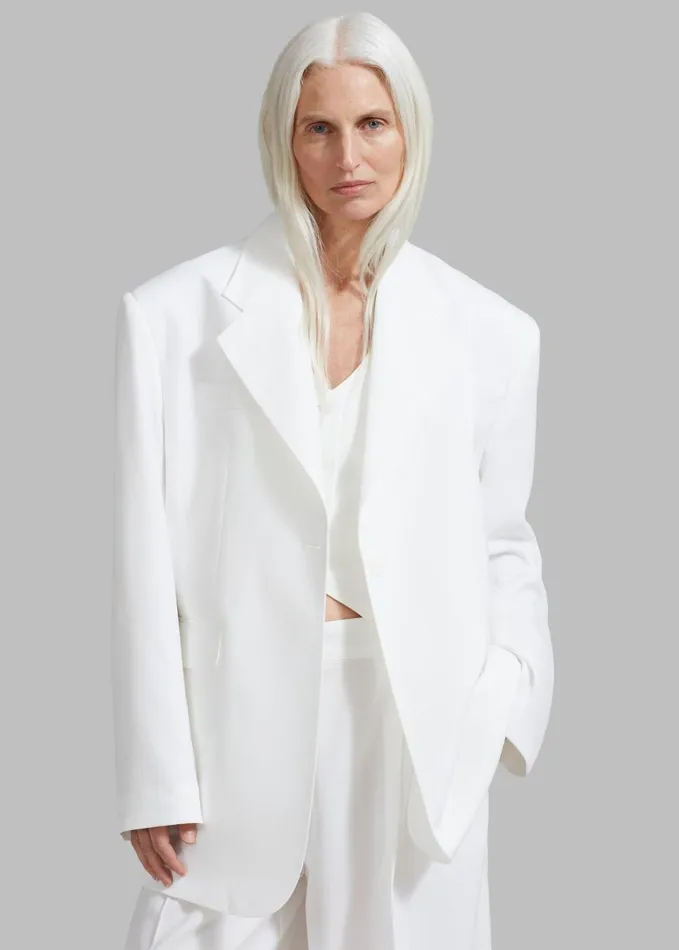 Women The Frankie Shop Outerwear Gladys Blazer White