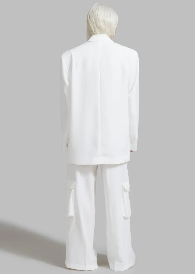 Women The Frankie Shop Outerwear Gladys Blazer White