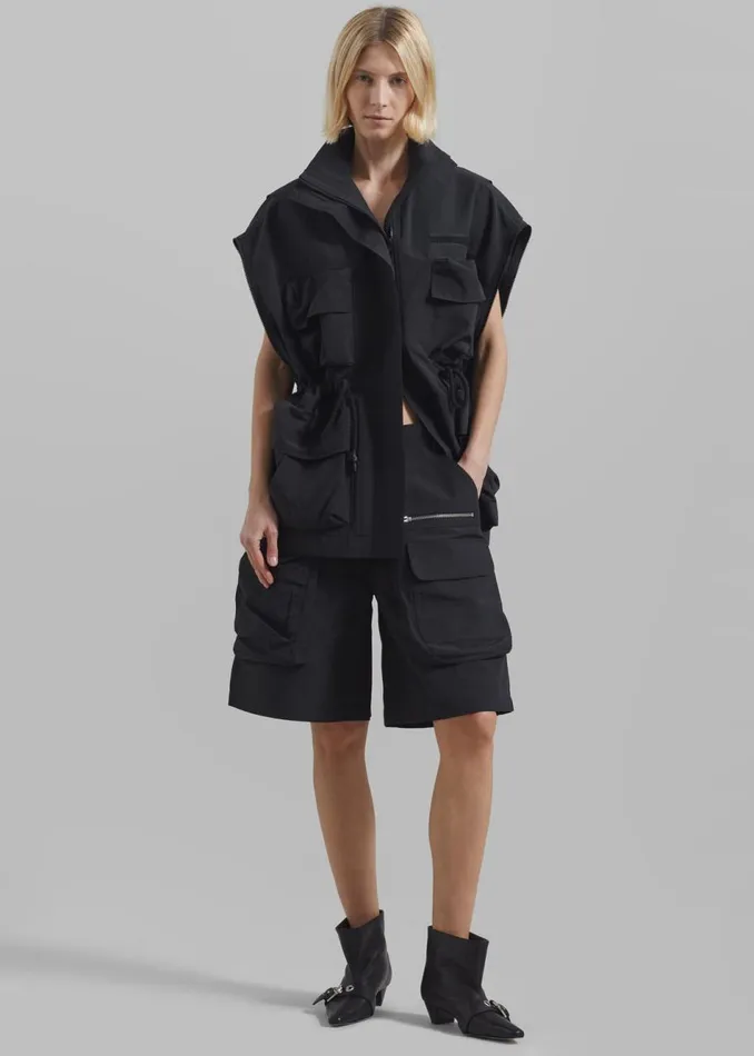 Women The Frankie Shop Outerwear Gudu Jacket 04 Black