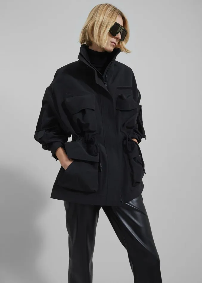 Women The Frankie Shop Outerwear Gudu Jacket 04 Black