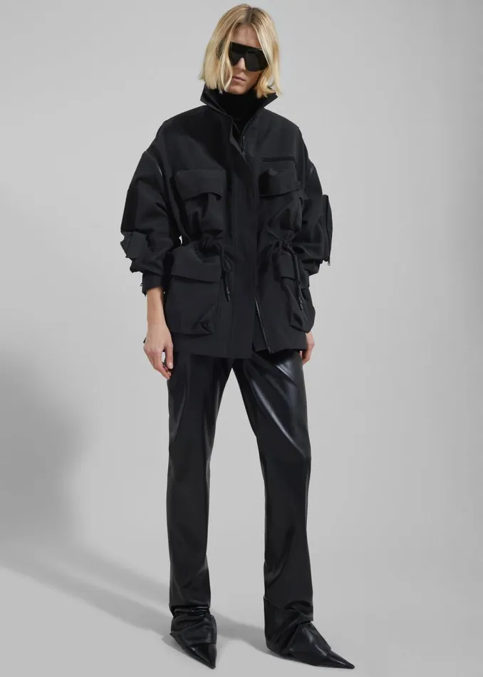 Women The Frankie Shop Outerwear Gudu Jacket 04 Black