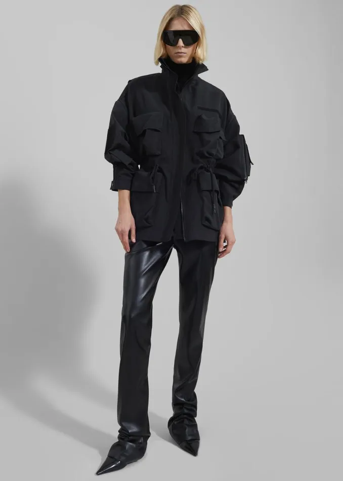 Women The Frankie Shop Outerwear Gudu Jacket 04 Black
