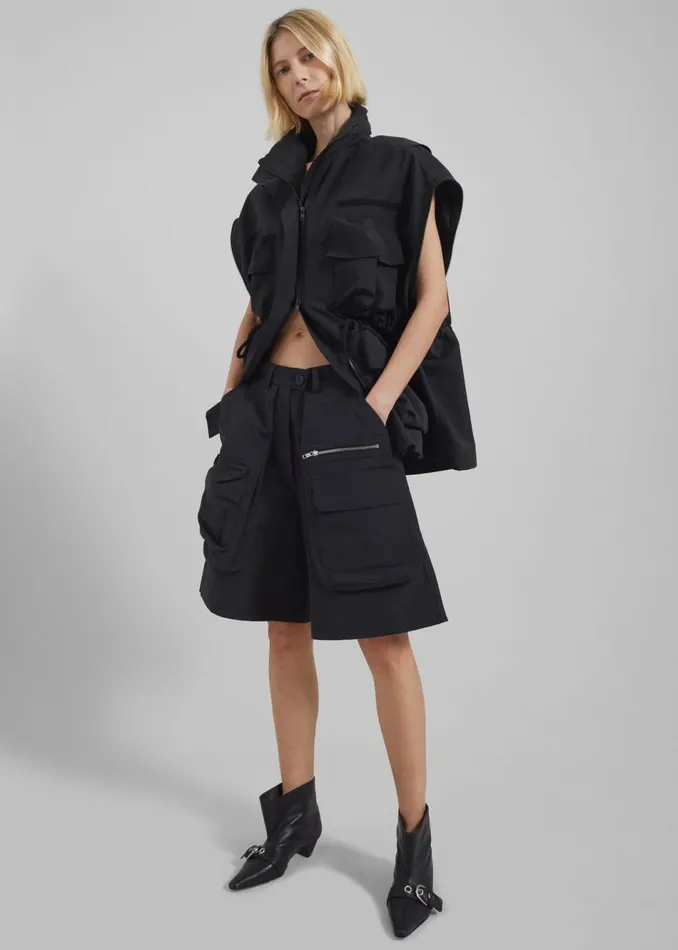 Women The Frankie Shop Outerwear Gudu Jacket 04 Black