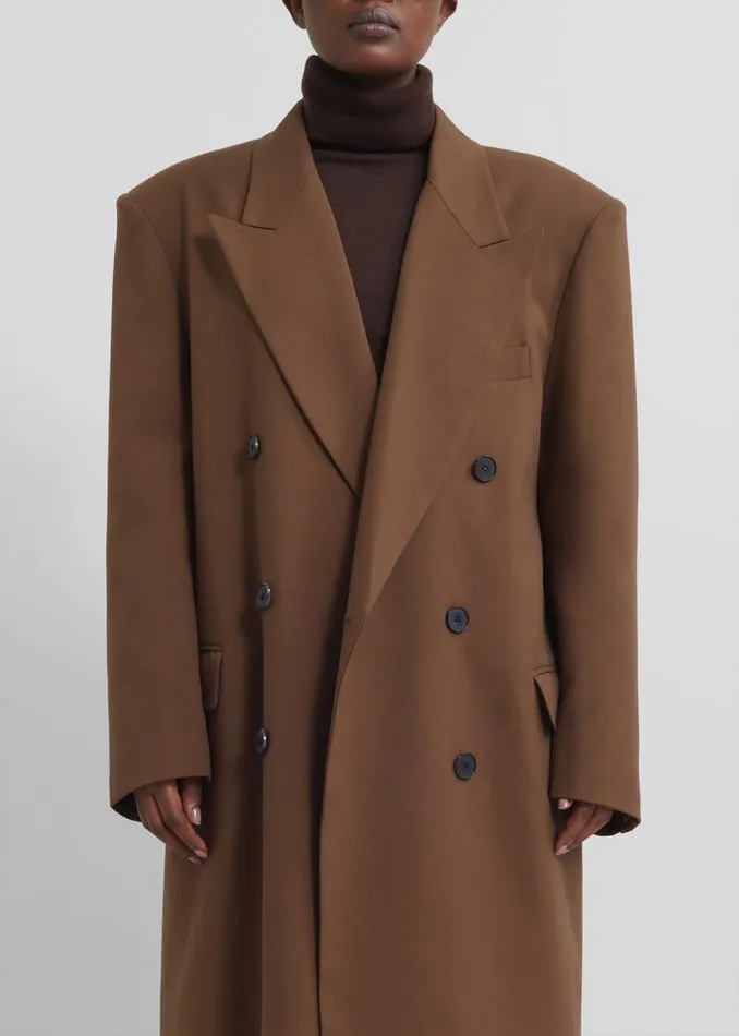 Women The Frankie Shop Outerwear Gwenyth Coat Brown