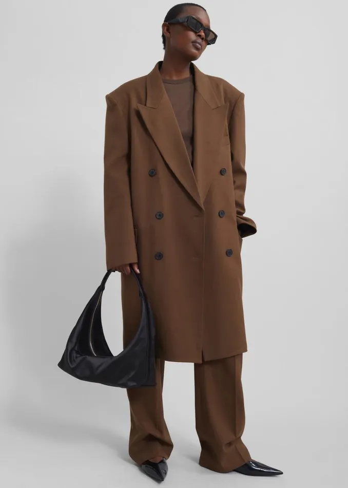 Women The Frankie Shop Outerwear Gwenyth Coat Brown