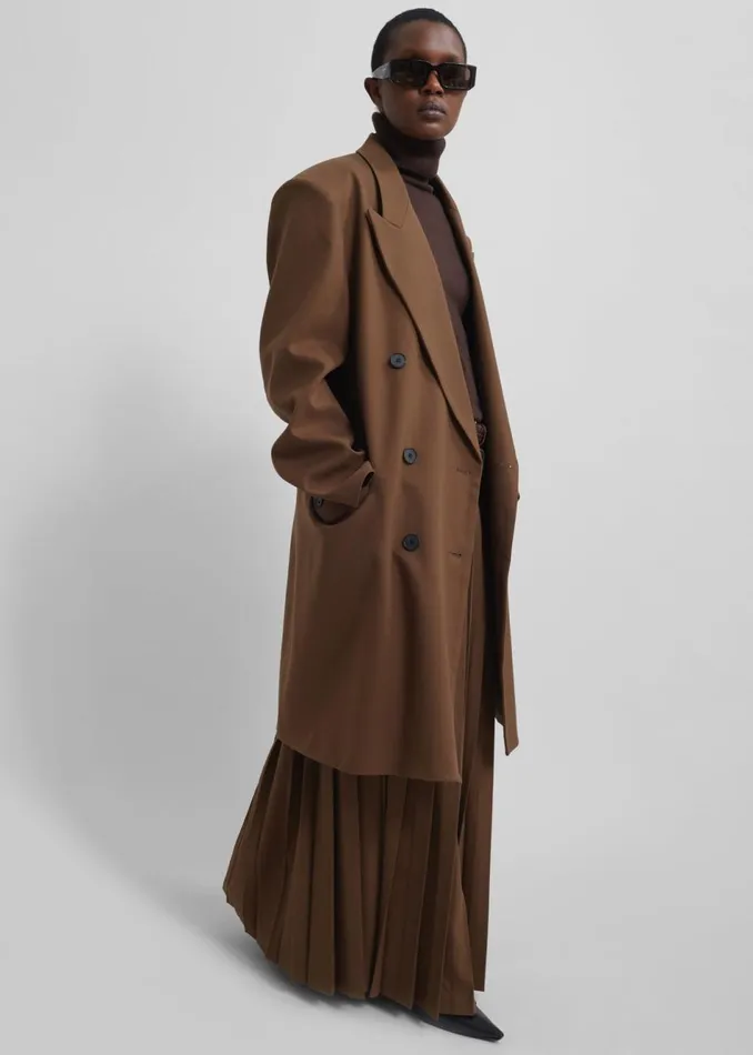 Women The Frankie Shop Outerwear Gwenyth Coat Brown