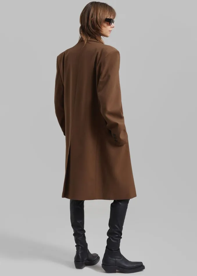 Women The Frankie Shop Outerwear Gwenyth Coat Brown