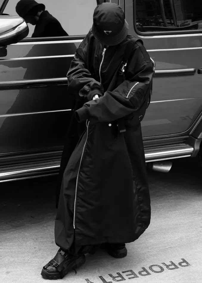 Women The Frankie Shop Outerwear Isaac Oversized Bomber Coat Black